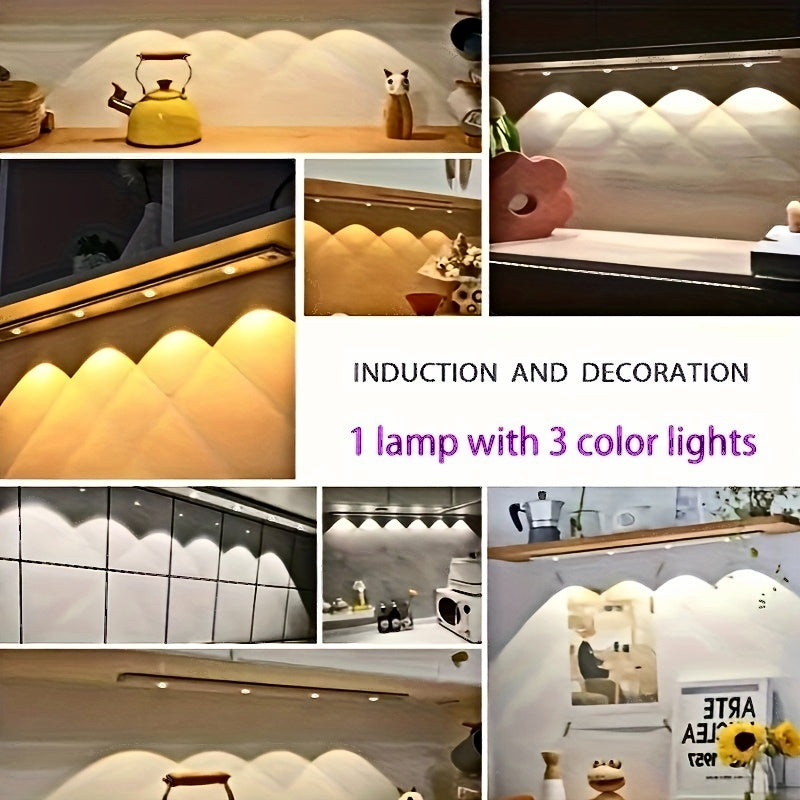 Illuminate Your Space: Human Body Sensor Strip Light | Lighting | - Shoppix