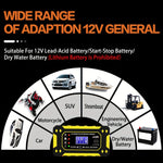 Keep Your Battery Charged: AU 6A 12V Digital Car Battery Charger | Car Accessories | - Shoppix