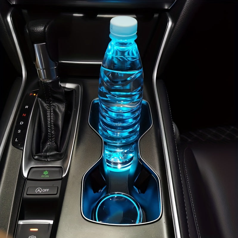 Illuminate Your Car Interior with LED Cup Holder Lights | Car Accessories| - Shoppix