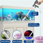 Aquarium Gravel Vacuum Cleaner – No-Electric Fish Tank Water Changer & Gravel Cleaner