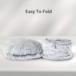 Plush Foldable Cat & Dog Tunnel Bed - Cozy Indoor Playground | Pets Accessories|