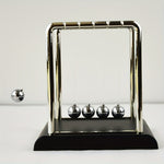 Experience Elegance in Motion: Newton's Cradle Chaos Pendulum | Decoration Items | - Shoppix
