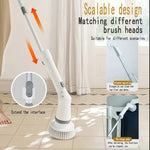 Electric Cleaning Brush Set: Revitalize Your Cleaning Routine | Cleaning Supplies | - Shoppix