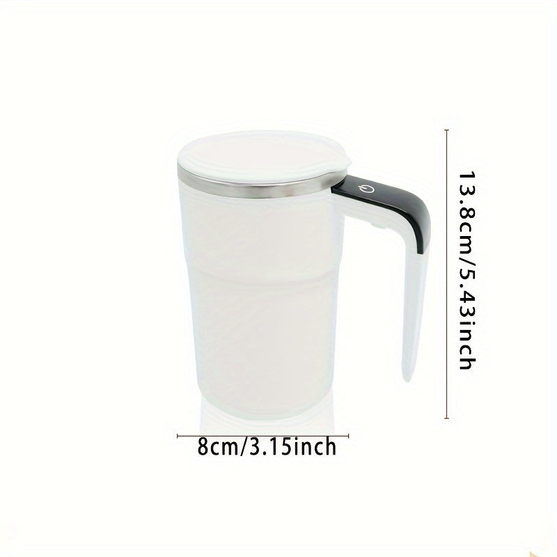 Effortless Mixing: Rechargeable Self-Stirring Coffee Mug | Drinkware | - Shoppix