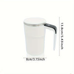 Effortless Mixing: Rechargeable Self-Stirring Coffee Mug | Drinkware | - Shoppix