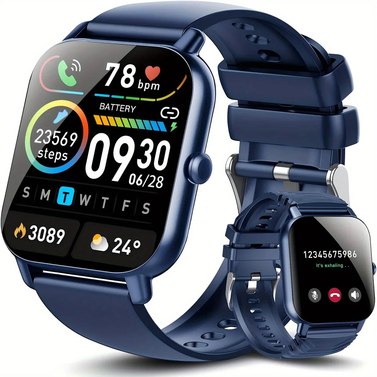 1.85″ Smart Watch – Calls & 110+ Sport Modes - Shoppix