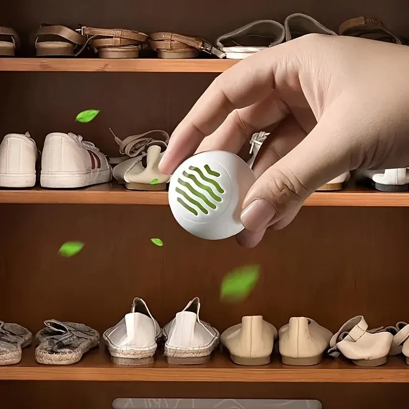 6pcs Deodorant Balls – Odor Eliminators for Sneakers, Lockers, Gym Bags, Home & Car