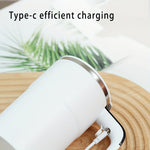 Effortless Mixing: Rechargeable Self-Stirring Coffee Mug | Drinkware | - Shoppix