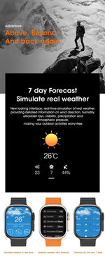 **Ultra 4 AI Smart Watch 2.2″ AMOLED | Bluetooth Calling & GPS** - Shoppix