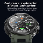 2025 New Men Smartwatch 1.5" HD Screen Military Watch Call IP68 Waterproof 100 Sport Modes Smart Watch with 600mAh Large Battery