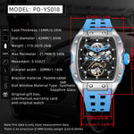 PAGANI DESIGN New 42MM Skeleton Dial Men's Mechanical Watch Luxury Brand Sapphire Glass Automatic Watch 50M Waterproof Watch Men