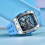 PAGANI DESIGN New 42MM Skeleton Dial Men's Mechanical Watch Luxury Brand Sapphire Glass Automatic Watch 50M Waterproof Watch Men