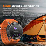 2025 New Men Smartwatch 1.5" HD Screen Military Watch Call IP68 Waterproof 100 Sport Modes Smart Watch with 600mAh Large Battery