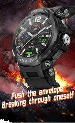 2025 Men’s Military Smartwatch – 1.5″ HD, 100 Sports Modes & IP68 Waterproof