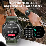 2025 New Men Smartwatch 1.5" HD Screen Military Watch Call IP68 Waterproof 100 Sport Modes Smart Watch with 600mAh Large Battery