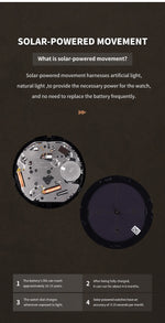 NAVIFORCE Luxury Watches for Men Eco-Drive Movement Casual Genuine Leather Strap 5ATM Waterproof Luminous Wristwatches Gift 2025