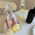 Stay On Schedule: Large Capacity PC Plastic Water Bottle with Time Marker | Drinkware | - Shoppix