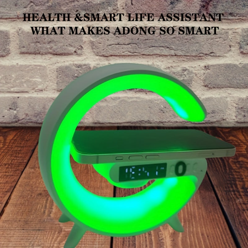 Verschönern Sie Ihren Morgen mit unserem kabellosen Lautsprecher Rhythm RGB Light Bar Smart Light Sunrise Wecker | Elektronische Geräte|