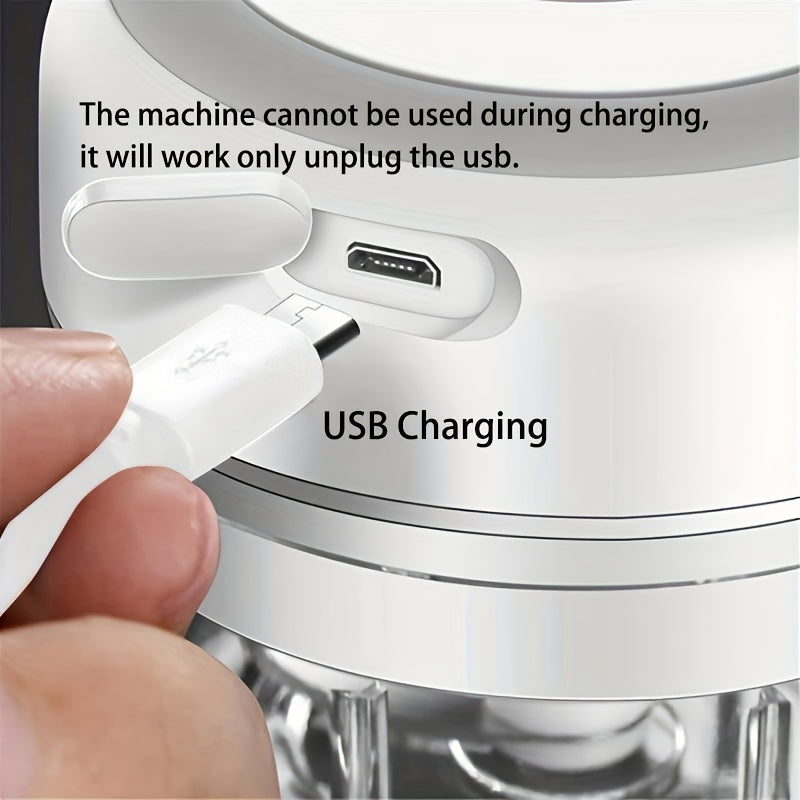 Effortless Meal Prep: Electric Mini Food Chopper | Kitchen Utensils | - Shoppix