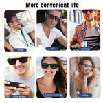 Smart Glasses with Advanced Blue Light Filter, Built-in Mic & Speakers – Touch Control, AI Voice Assistant, 5hr Battery Life | Perfect Gift for Birthdays, Easter, and More