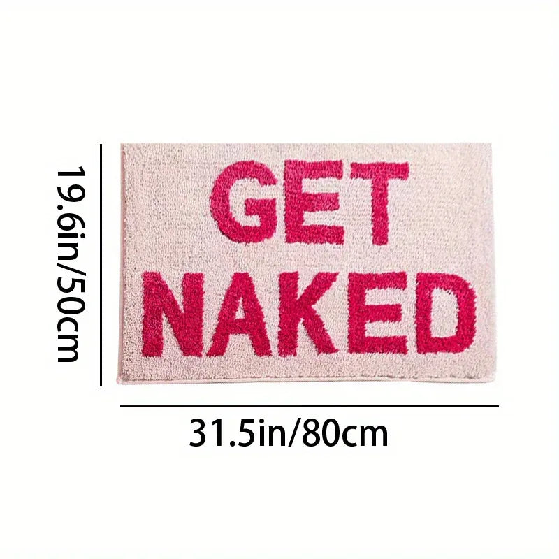"Get Naked" Bath Mat | Rugs & Mats | - Shoppix