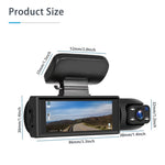 Enhance Your Car's Safety with a High-Definition Dual-Lens Driving Recorder | Dash Cams | - Shoppix
