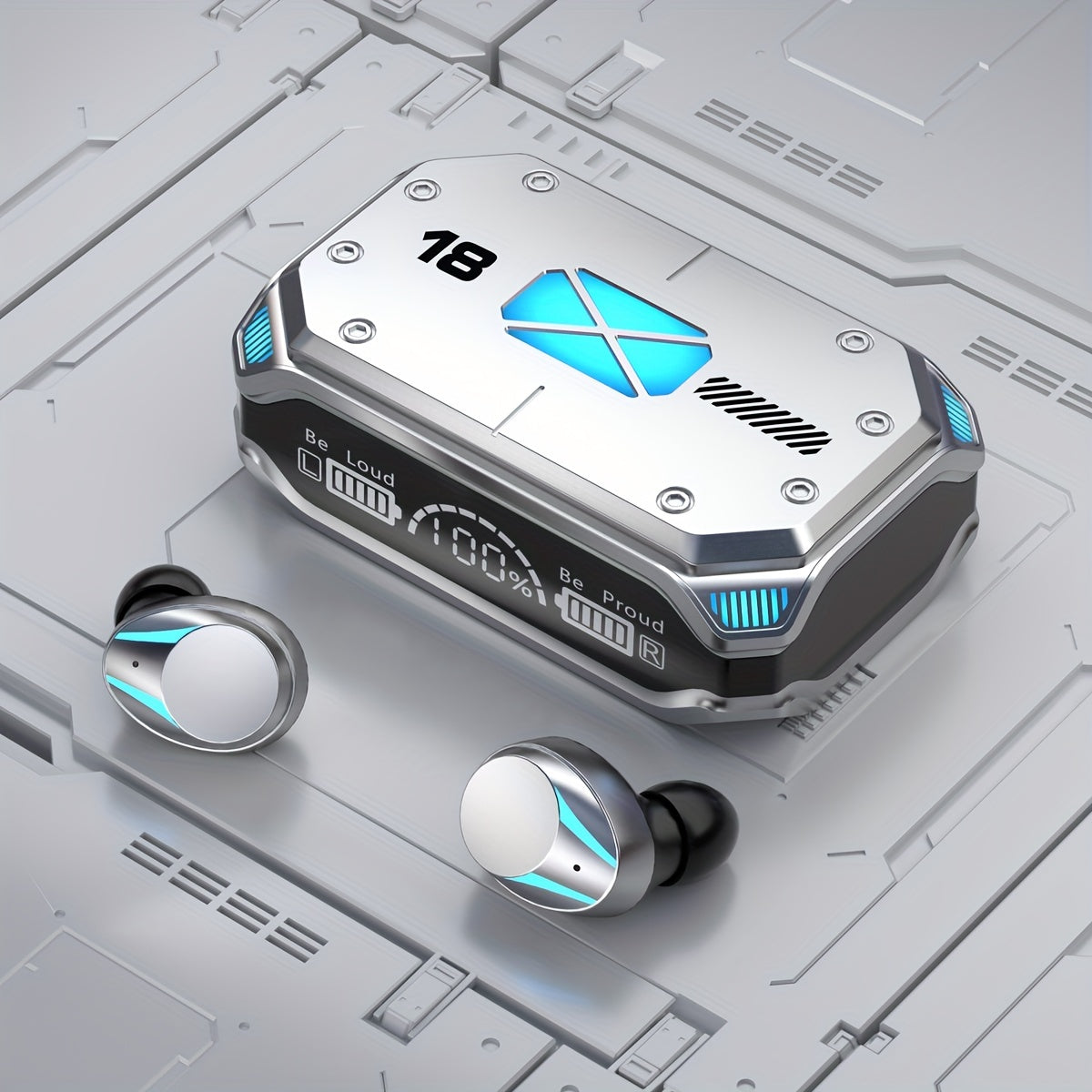 Premium Wireless Waterproof Earbuds - Experience True Wireless Freedom and Immersive Sound | Headphone & Earbud|