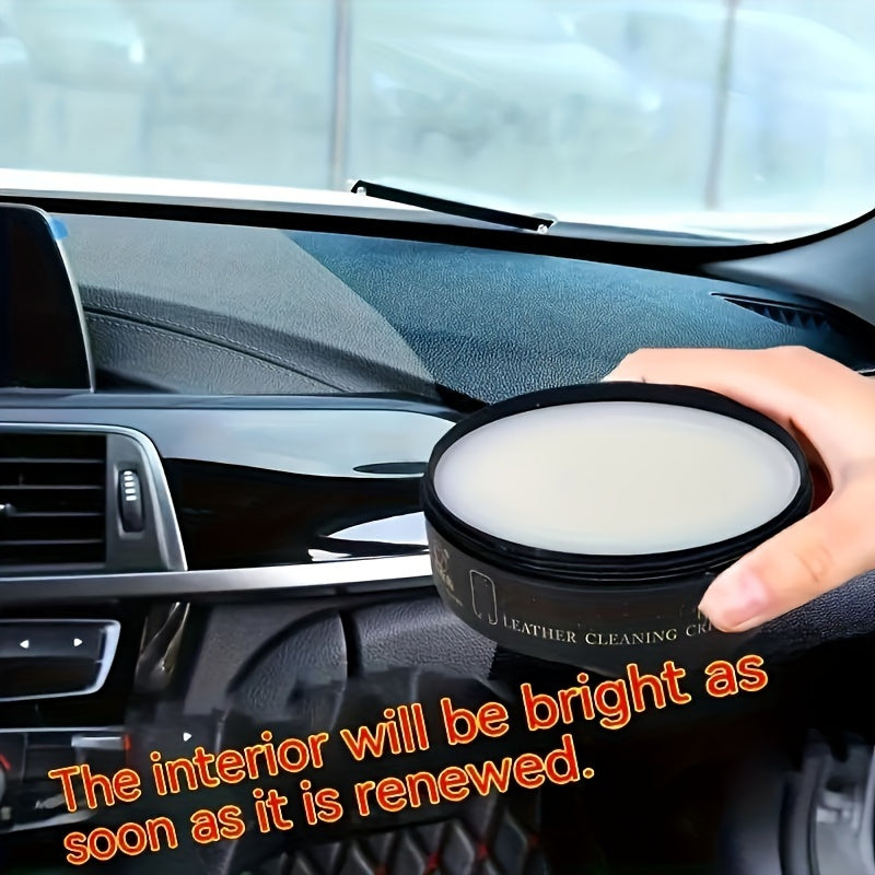 Keep Your Car Seats Looking Like New with Our Leather Seat Maintenance Cream! | Car Accessories | - Shoppix