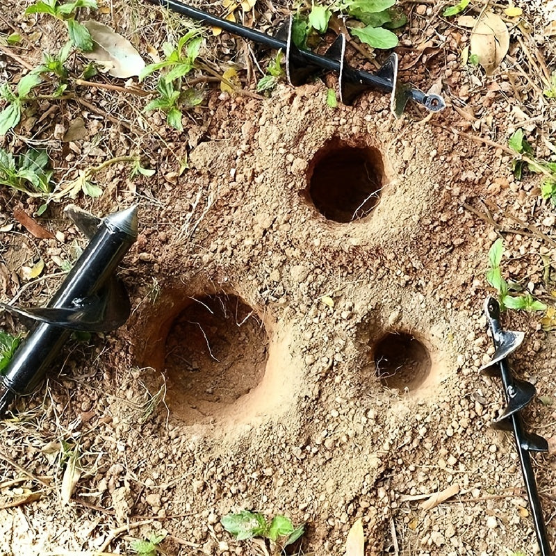 Garden Auger Drill Bit Set for Efficient Planting | Gardening Equipment | - Shoppix
