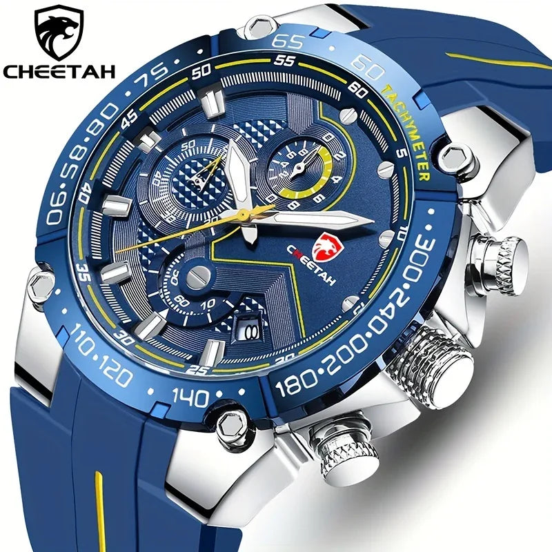 CHEETAH Luxury Waterproof Quartz Sports Watch | Men's Watches | - Shoppix