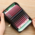 Stylish Zipper Credit Card Holder & Coin Purse | Wallets | - Shoppix