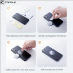 Cafele Universal Magnetic Car Phone Holder: Secure Your Device on Any Drive | Car Accessories