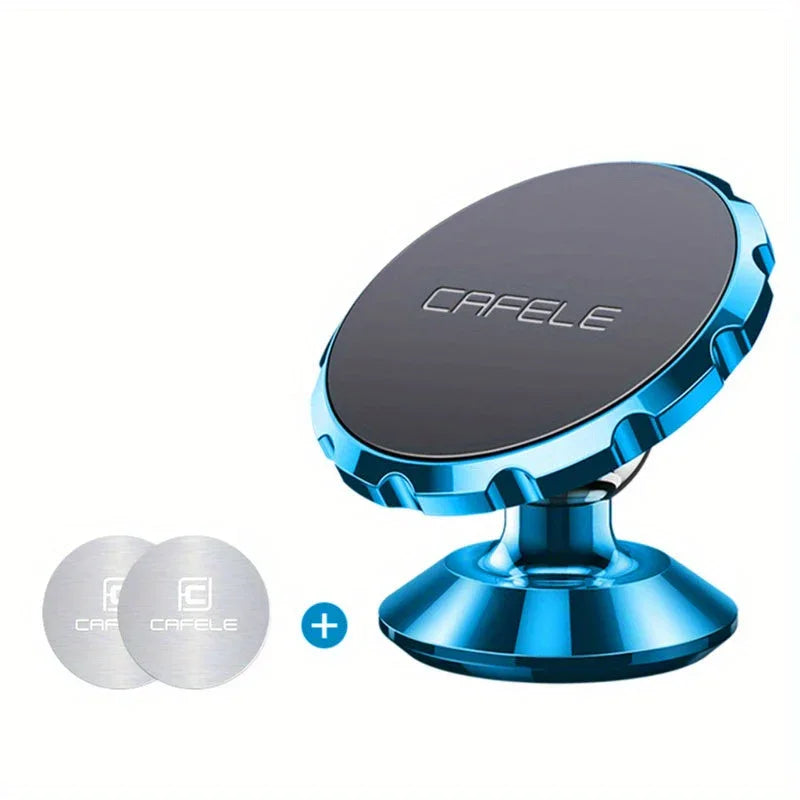 Cafele Universal Magnetic Car Phone Holder: Secure Your Device on Any Drive | Car Accessories | Blue