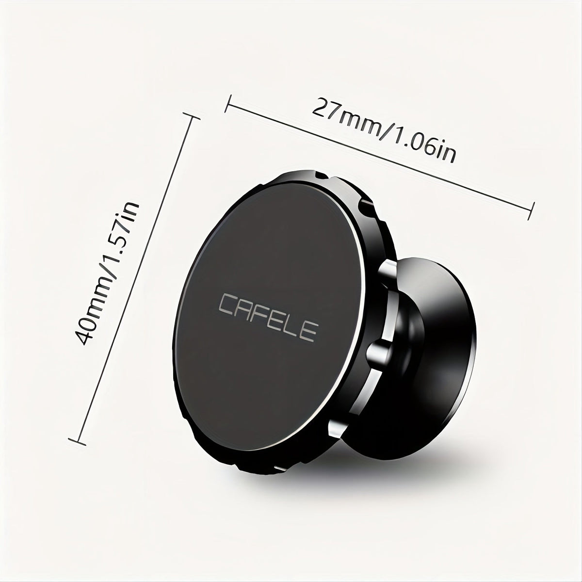 Cafele Universal Magnetic Car Phone Holder: Secure Your Device on Any Drive | Car Accessories