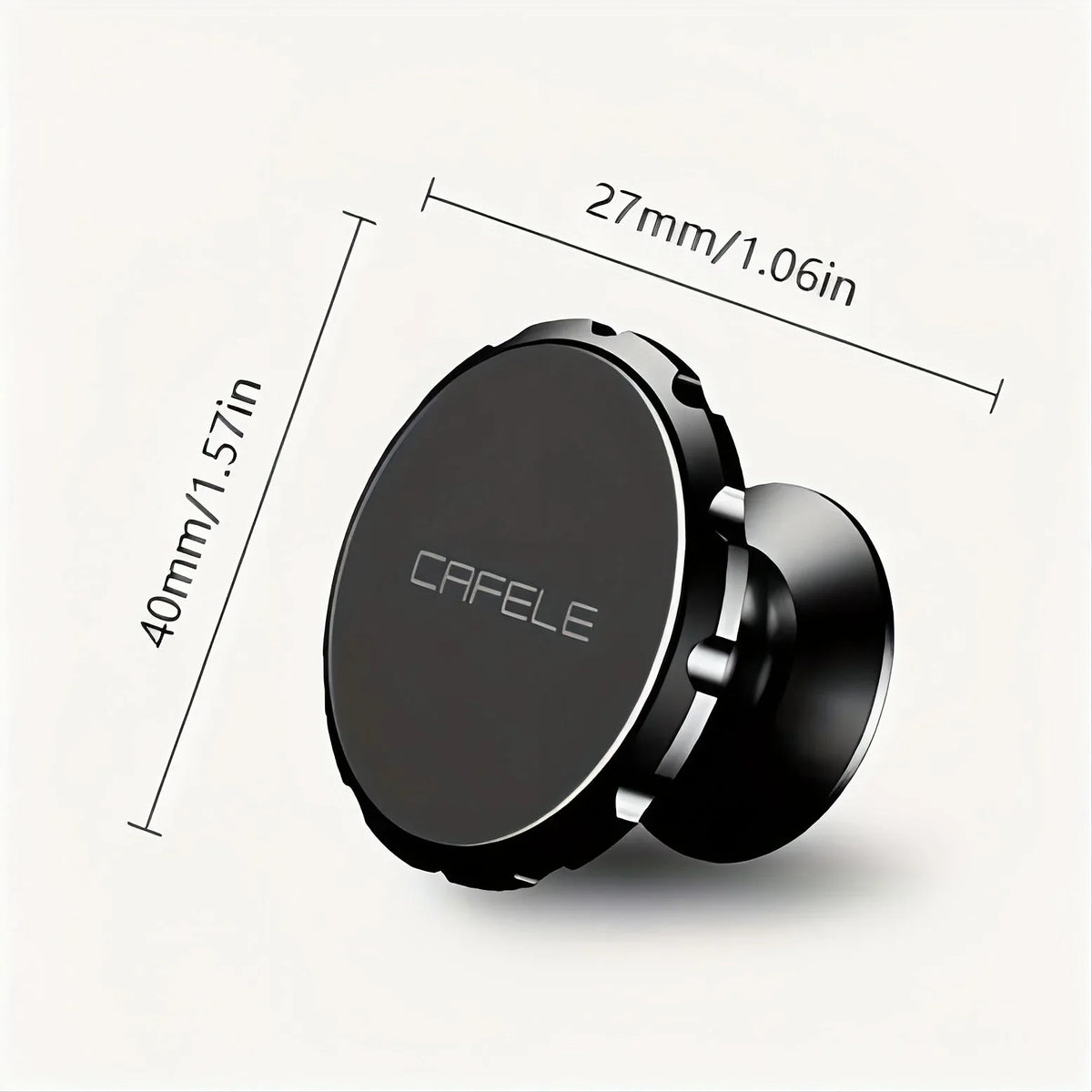 Cafele Universal Magnetic Car Phone Holder: Secure Your Device on Any Drive | Car Accessories