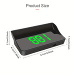 HUD Head-Up-Display, Fahrzeuggeschwindigkeit, multifunktionales LCD-Projektionsinstrument, Kombiinstrument, MPH oder KM/H | Autozubehör|