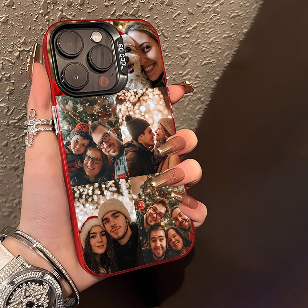 Customizable Puzzle Photo Printed Phone Case for iPhone 16 Pro Max/16 Plus/16 Pro | Shockproof & Lens Protection