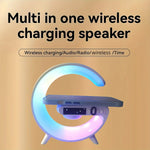 Verschönern Sie Ihren Morgen mit unserem kabellosen Lautsprecher Rhythm RGB Light Bar Smart Light Sunrise Wecker | Elektronische Geräte|