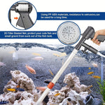 Aquarium Gravel Vacuum Cleaner – No-Electric Fish Tank Water Changer & Gravel Cleaner