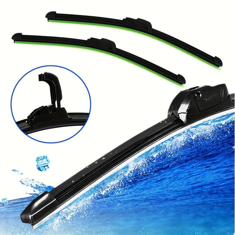Universal Hybrid Wiper Blades for Crystal Clear Visibility | Car Accessories| - Shoppix