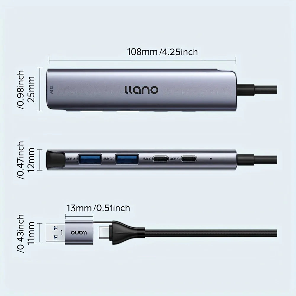 Expand Your Connectivity with LLANO USB USB-C Hub | Gadgets|