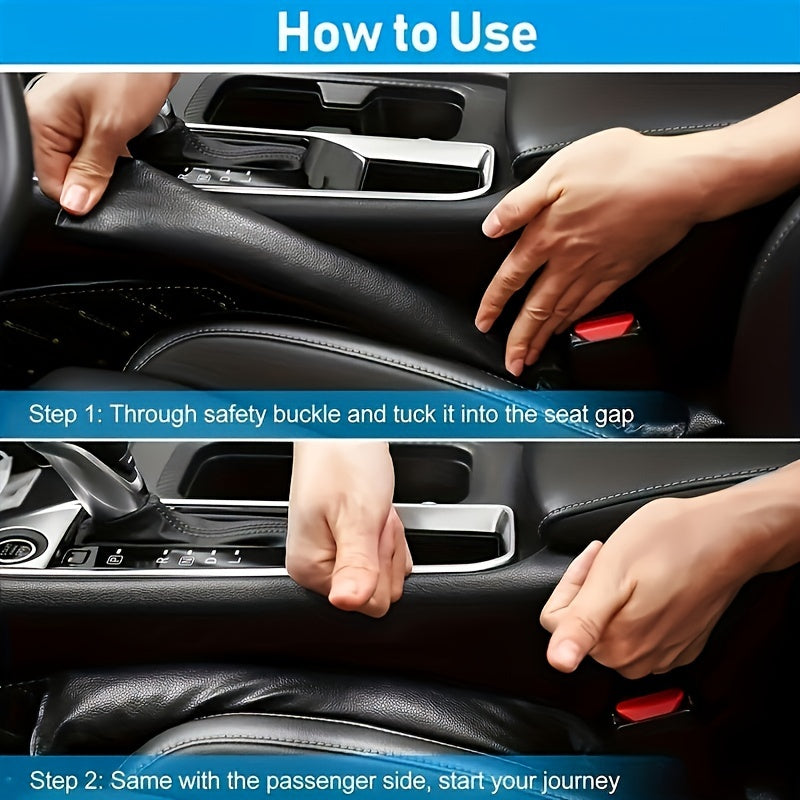 Keep Your Car Neat and Organized with Universal Car Seat Gap Fillers | Car Accessories| - Shoppix