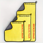 Super-Absorbent Double-Sided Car Wash Towels - Quick-Drying And Ready To Use | Car Accessories| - Shoppix