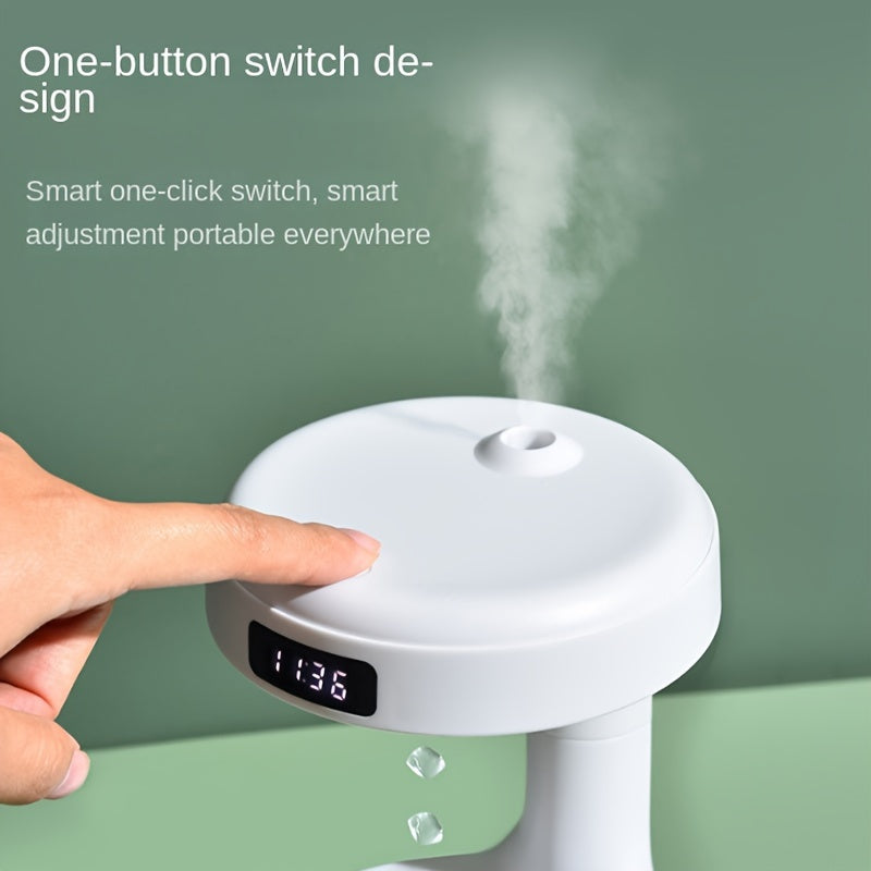 USB-Powered Anti-Gravity Humidifier with Easy Charging | Air Quality |