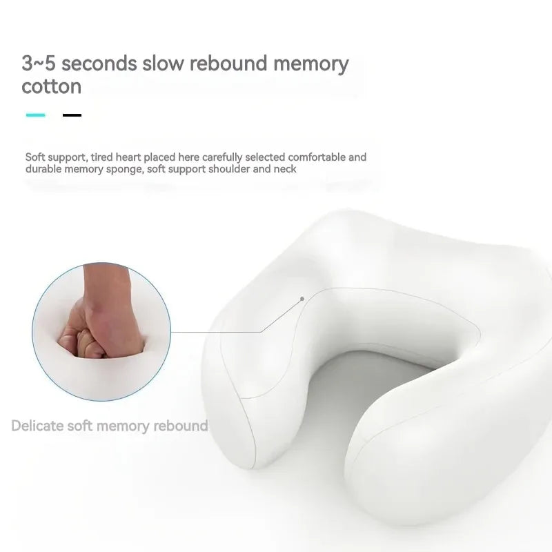 Relaxing Journey: Electric U-shaped Neck Massager Pillow | Massagers | - Shoppix