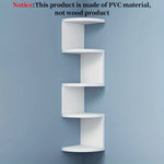 5-Tier Corner Floating Shelf | Decoration Items | - Shoppix
