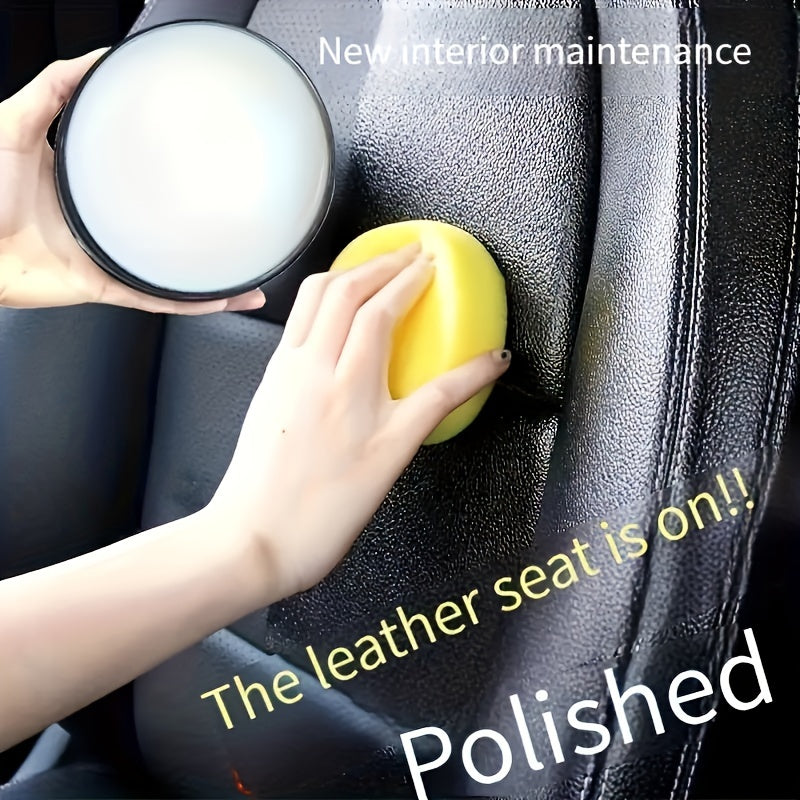 Keep Your Car Seats Looking Like New with Our Leather Seat Maintenance Cream! | Car Accessories | - Shoppix