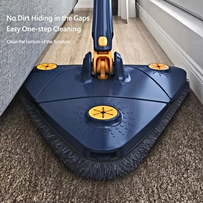 Triangle Mop Set with 360 Degree Rotation | Cleaning Supplies | - Shoppix