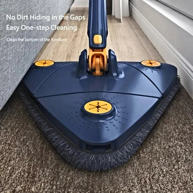 Triangle Mop Set with 360 Degree Rotation | Cleaning Supplies | - Shoppix