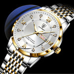 POEDAGAR Fashion Chronograph Men's Watch | Men Watches| - Shoppix